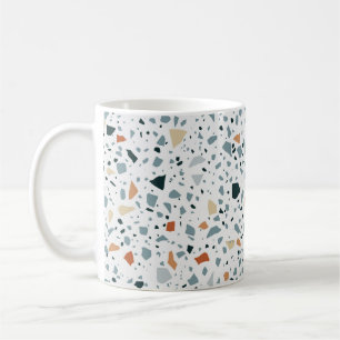 Drijfmolen van de Terrazzo, naadloos, met de hand  Koffiemok