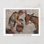 Drijfmozaïekscène, kinder- en Donkerfragment Briefkaart (Voorkant)