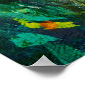 Drijfschilderschilderingen Poster (Hoek)