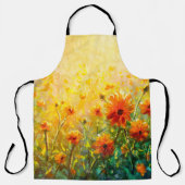 Drijfschilderschilderingen Schort (Voorkant)