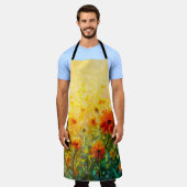 Drijfschilderschilderingen Schort (Gedragen)