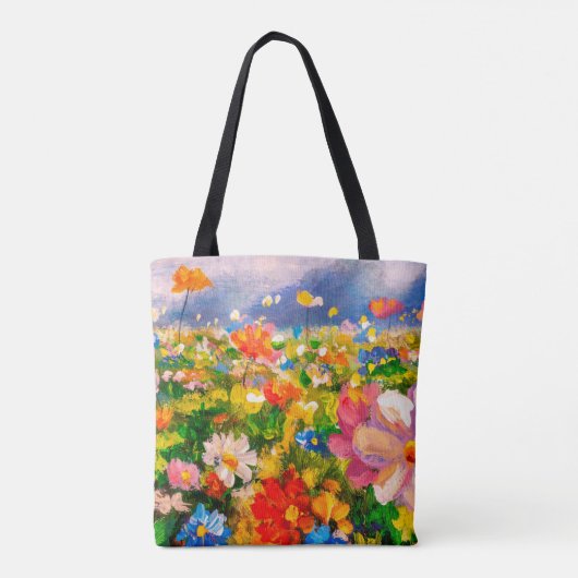 Drijfschilderschilderingen Tote Bag (Achterkant)