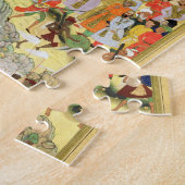 Drijfschip van keizer Akbar in Surat, van Legpuzzel (Zijkant)