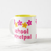 Drijfschool Tweekleurige Koffiemok (Voorkant links)