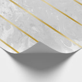 Drijfstrepen voor edelgoud cadeaupapier (Hoek)