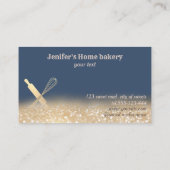 Drijft glitterachtig modern lichaamsboterproduct visitekaartje (Achterkant)