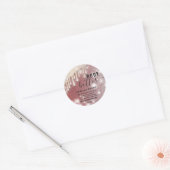 Drijft het etiket van het glitterige manuscriptcar (Envelop)