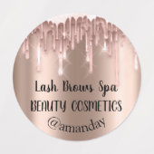 Drijft Roos cosmetica Balm Soap Nails Labels (Design 2)