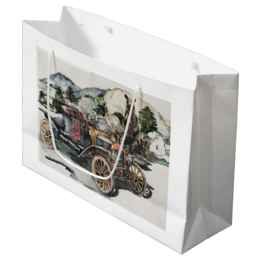 Drijfvermogen Groot Cadeauzakje (Voorkant Gekanteld)