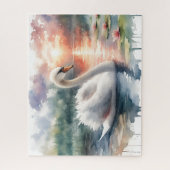 drijfzwaan legpuzzel (Verticaal)