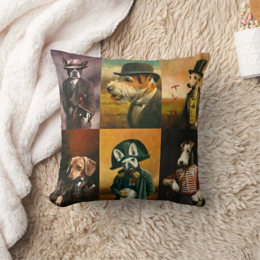 Drijkstok hondenras tekenteken kussen (Deken)