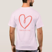 Drijve is LOVE T-shirt (Achterkant)