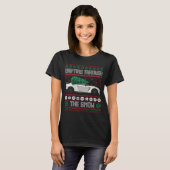 drijven door de sneeuw t-shirt (Voorkant volledig)