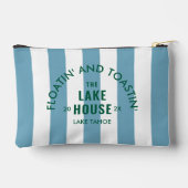 Drijven En Brinden Het Blauwe Streep Huis Aan Het  Etui (Achterkant)