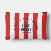 Drijven En Toasten Het Lake House Red Stripe Etui (Voorkant)