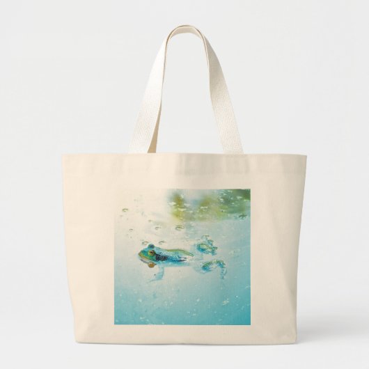 drijven grote tote bag (Voorkant)