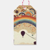 Drijven in de horizon cadeaulabel (Achterkant)