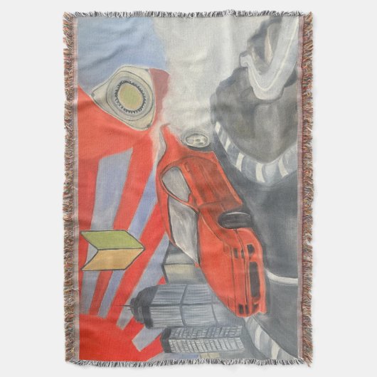 Drijven in de lucht deken (Voorkant Verticaal)