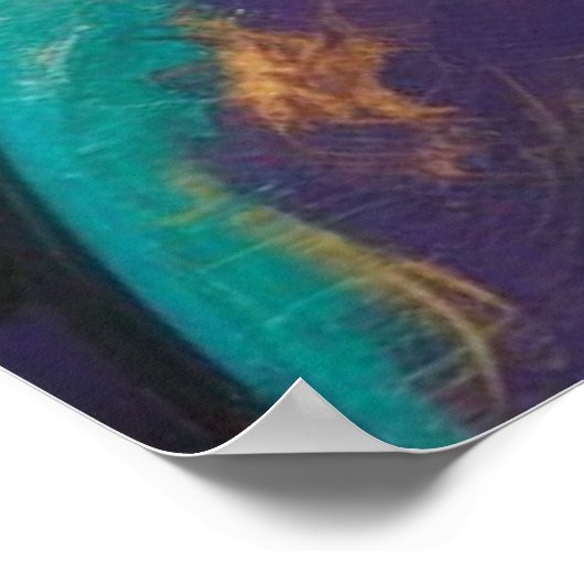 Drijven in de Ruimte Poster (Hoek)