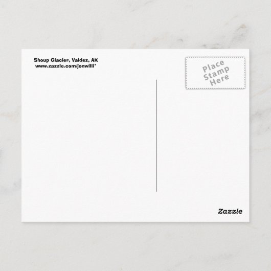 Drijven in de zon briefkaart (Achterkant)