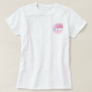 Drijven in Pastel – Zachte Y2K Surf T-shirt