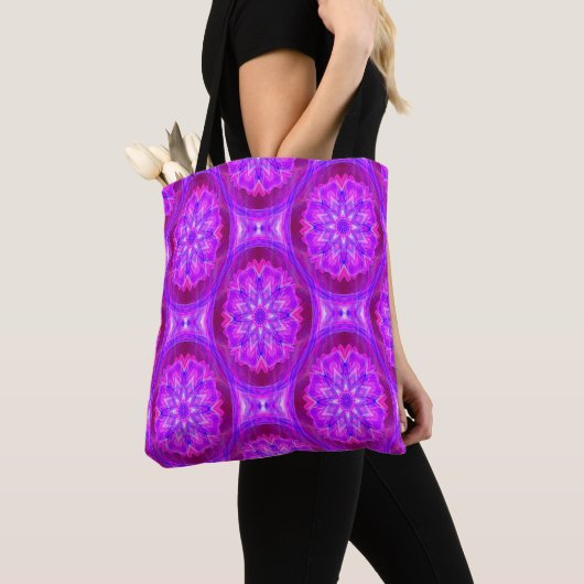 Drijven in roze.... tote bag (Dichtbij)
