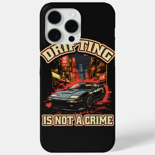 Drijven is geen misdaad Case-Mate iPhone case (Achterkant)