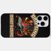 Drijven is geen misdaad Case-Mate iPhone case (Achterkant (horizontaal))