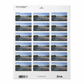 Drijven langs de Snake River I Etiket (Full Sheet)