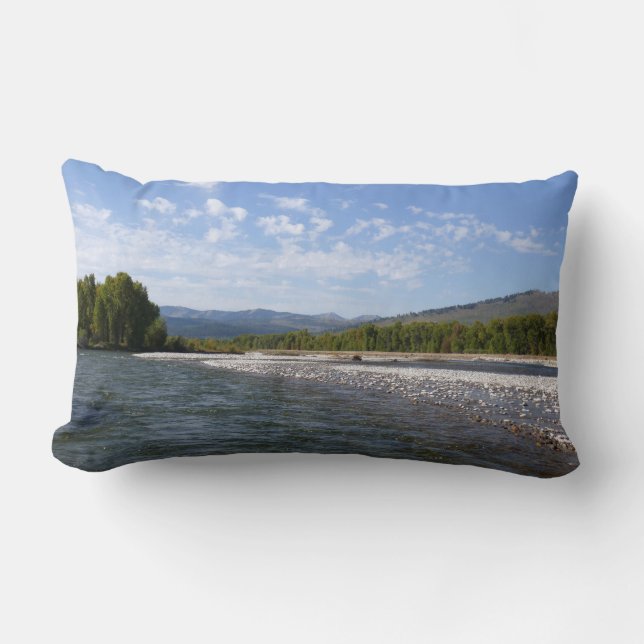 Drijven langs de Snake River I Kussen (Voorkant)