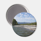 Drijven langs de Snake River I Magneet (Voorkant / Achterkant)