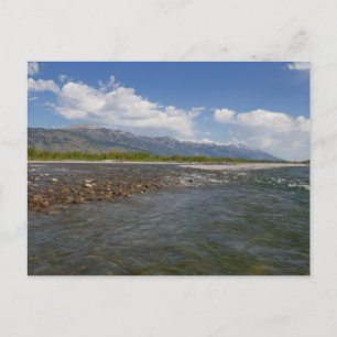 Drijven langs de Snake River II Briefkaart