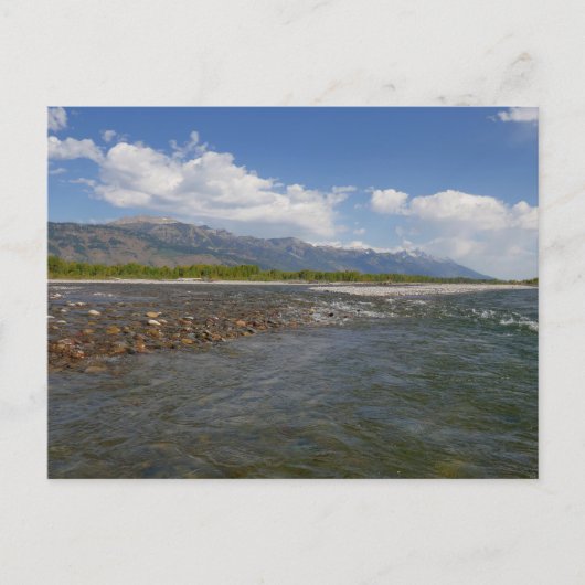 Drijven langs de Snake River II Briefkaart (Voorkant)