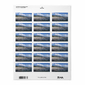 Drijven langs de Snake River II Etiket (Full Sheet)