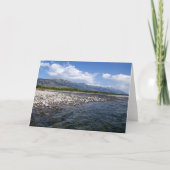 Drijven langs de Snake River II Kaart (Voorkant)