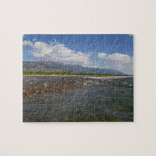 Drijven langs de Snake River II Legpuzzel (Horizontaal)