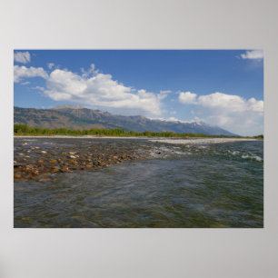 Drijven langs de Snake River II Poster