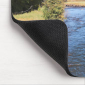 Drijven met de rivier muismat (Hoek)