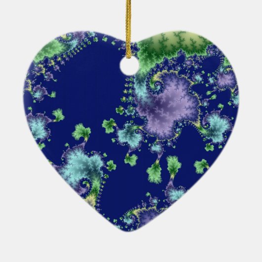 Drijven met Kerstmis Keramisch Ornament (Achterkant)