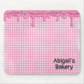 Drijven op Gingham Muismat (Voorkant)