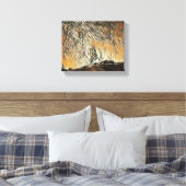 Drijven op ontdekking: de reis van een wetenschapp canvas afdruk (Insitu (Slaapkamer))