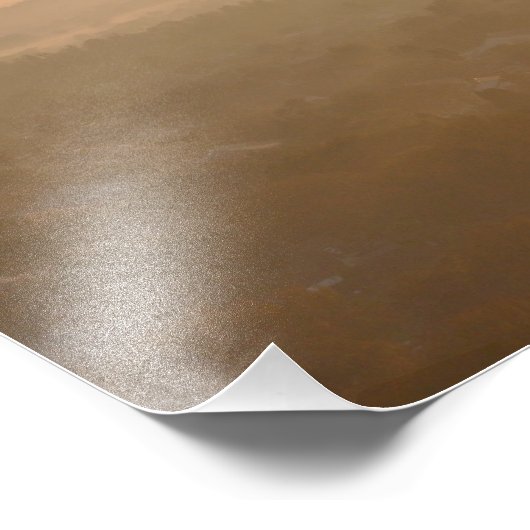 Drijven over de vroege ochtend foto afdruk (Hoek)