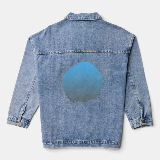 Drijven Over Duinen Denim Jacket (Achterkant)