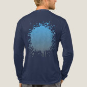 Drijven Over Duinen Tri-Blend Shirt (Achterkant volledig)