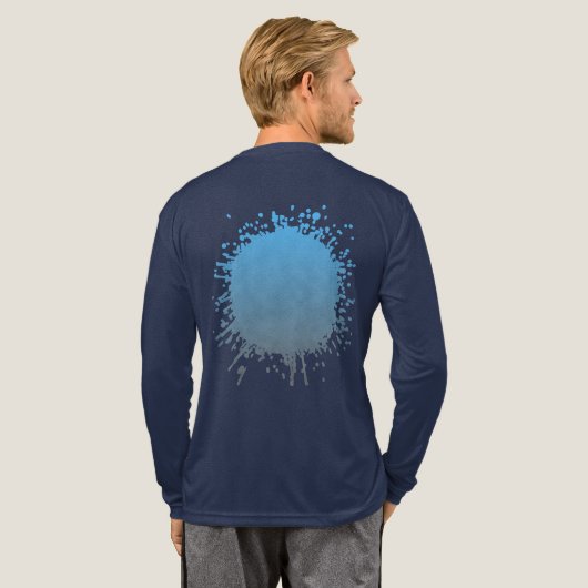 Drijven Over Duinen Tri-Blend Shirt (Achterkant)