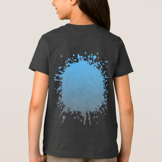 Drijven over duinen Tri-Blend shirt (Achterkant)