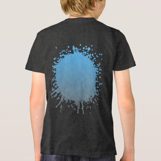 Drijven over duinen Tri-Blend shirt (Achterkant)