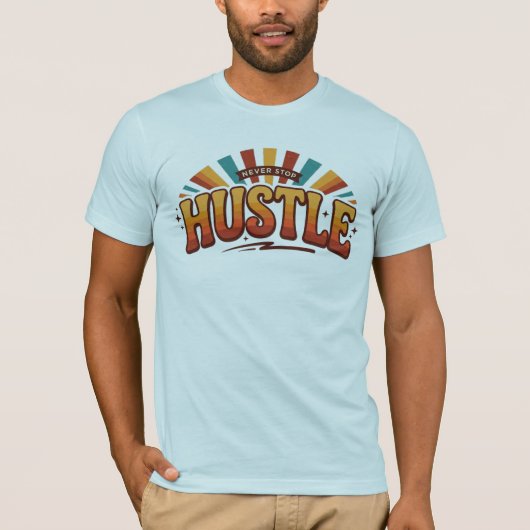 Drijven Rijen Succes Dagelijkse Ambitie Werk Ethie T-shirt (Voorkant)
