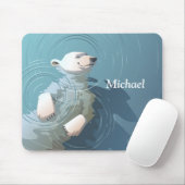 Drijvend Beer Muismat (Met muis)