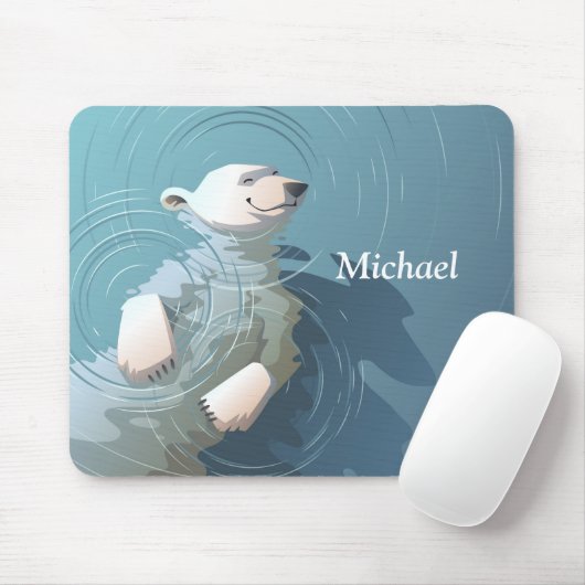 Drijvend Beer Muismat (Met muis)